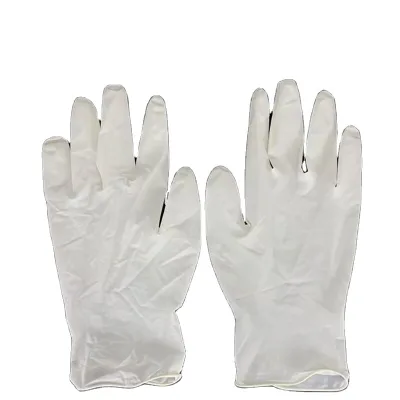 Medical Disposable Rubber Latex Gloves High Elasticity Durable for Tattooing Beauty and Examination Disposable Gloves