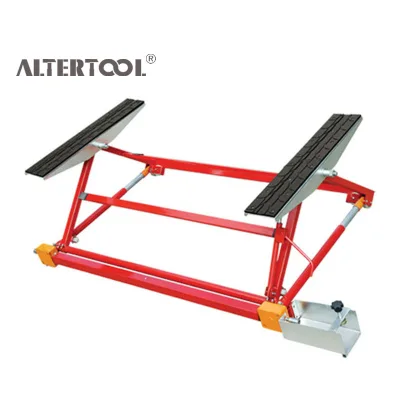 1500Kgs Cheap Auto Lift Mid Rise Powered or Manual Portable Mini Tilting Car Lift for Sale