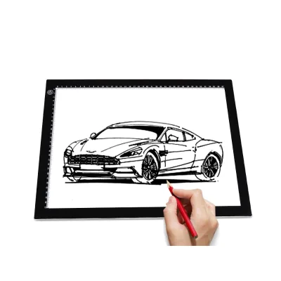Handlettering Bright A3 Sketching Powered Recharge Light up Copying Cordless Lighting Tracing Board Led Light Pad