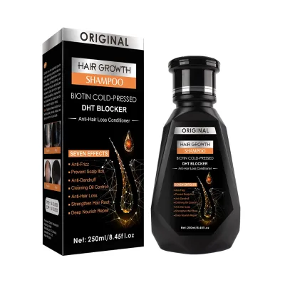 Private Label Hair Loss Products Biotin Hair Growth Treatment Anti Hair Loss Shampoo for Men and Women