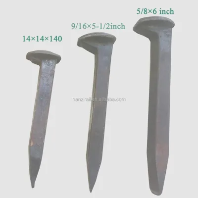 Dog Spike for Railroad Railway Steel Rails