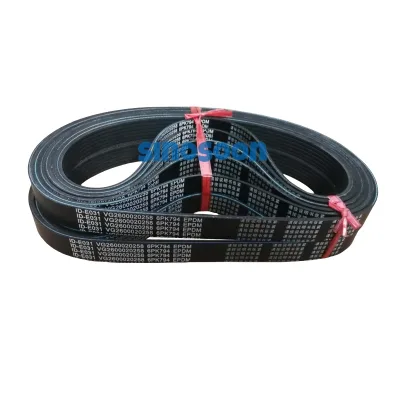 High Quality V- Belt 6PK794 Motor Belt VG2600020258 for Sinotruk Howo T7H Trucks