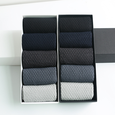 Double Elite Business Sox Pure Gift Box Cotton Business Socks