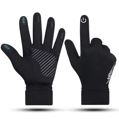 New Trendy Winter Men Women Waterproof Touch Screen Gloves Cold Weather Warm Ski Gloves Windproof Thermal Gloves
