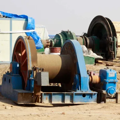 Mining Shaft Sinking Winch Explosion Proof Mine Steady Wagon