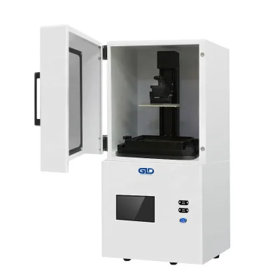Remote Control 1080P 385 405nm Resin Dental 3D Printer Auto DLP 3D Printer with Electricity Power Source