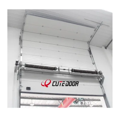 Customizable Steel Galvanized Steel Pu Roll up Garage Sectional Remote Control Warehouse Industrial Door