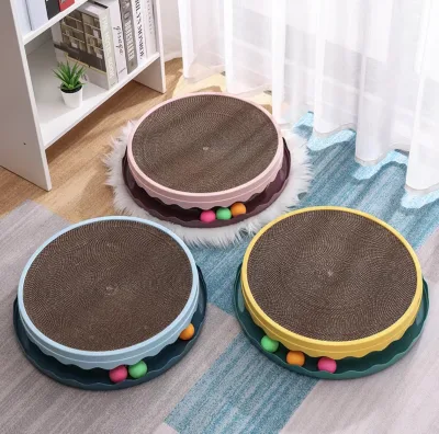 Multipurpose High Quality Corrugated Paper Cat Scratcher Amusement Plate Grinding Claws Ease Emotion