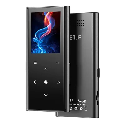2024 Hot Selling MP3 Music Player with 64GB Capacity Card Reader Supports APE/FLAC Audio Formats & E-Book Reading for 5.2