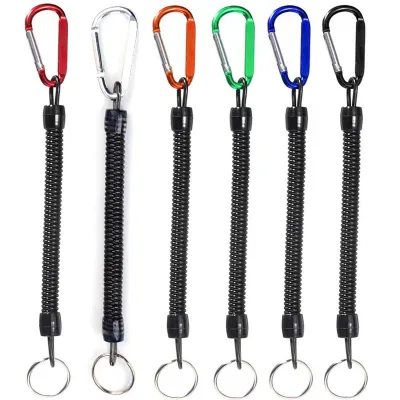Outdoor Accidental Rope Hook Key Link Lure Accessory Luya Shoulder Bag Fishing Tool Telescoping Loss Prevention Plastic