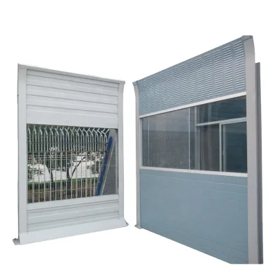 For JB-HY-075 Acoustic Barrier Panel RAL Color Noise Absorption Sound Proof Wall Metal Outdoor Fire Resistant Water