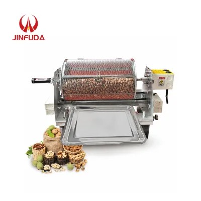 Custom Voltage Pistachio Roasting Device Sunflower Seed Processing Unit Chestnut Handling Machine