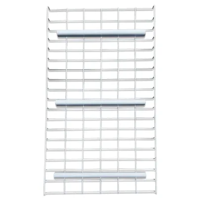 Manufacturer Inventorystable Heavy Duty 3D Wire Mesh Deck Rack Selective 3D Metal Security Warehouse Cantilever Rack