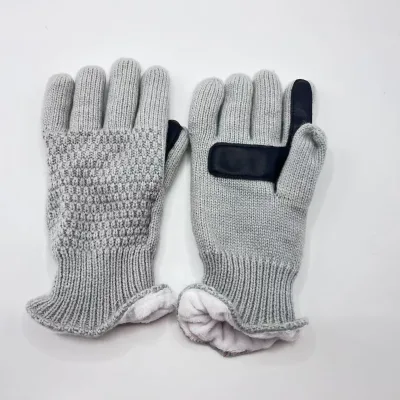 Personalized Inner Warm Fleece Autumn Winter Touch Screen Knitted Gloves