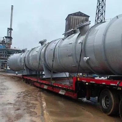 ASME Petrochemical Industry Tower Equipment, Tray Column Packed Column Custom Built