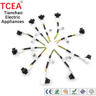 Custom Instrument Panel Right Ambient Lighting Wire Harness Assembly with 4pin Connector 6098-5310 8230-5379 for Car Industry