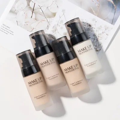 Hot Sell Long Lasting Waterproof Liquid Foundation,Anhydrous Mineral Foundation,Custom Make Your Own High Quality Foundation