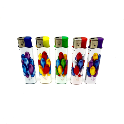 With Sticker Electric Lighter Slim Lighter Disposable Lighter Cheap
