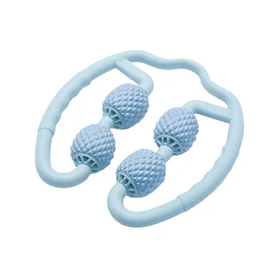 2023 New Arrival Leg Muscle Massage Stick Round Circle Fitness Massage Roller Stick