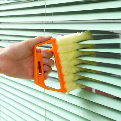 Cleaning Brush for Blinds and windows Handheld air Conditioning Vent Cleaning Brush Removable and Washable Dust Removal Brush