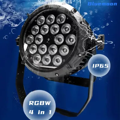 Wholesale Price IP 65 4in1 18pcs LED Par Light Light Club Wedding Stage 4in1 18pcs LED Waterproof Par Light
