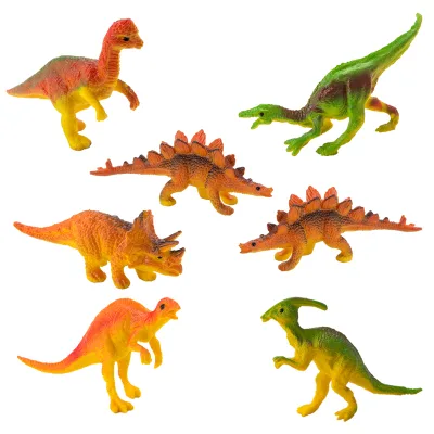 China Wholesale Promotional Prices Soft Rubber Dinosaur Toy
