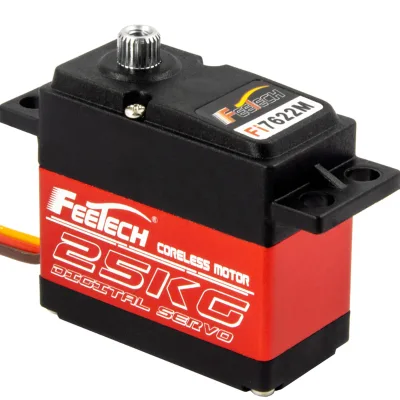 Fi7622M 22 Kg.cm High Torque Servo 180° Rotation Programmable Universal Connector for Multi-Brand RC Cars