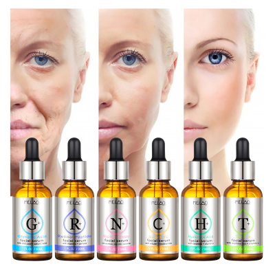 Anti Aging Vitamin C Serum for Face Whitening Nicotinamide Glycollic Acid Tea Tree Anti Ance Hyaluronic Acid and Retinol Serum