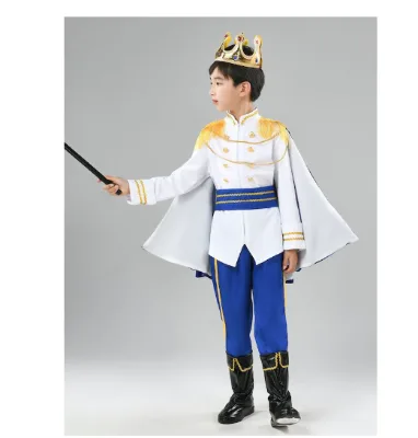 Halloween Children's king and Prince Costume Boy's King  Cosplay Costume