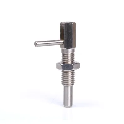 Hand-Retractable Hitch Pins LBLT VCN233 L Handle Long Stroke Lock Nut M6 M8 M10 M12 M14 Bright Finish Customizable