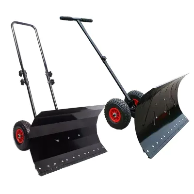 Portable Gasoline Snow Cleaning Machine Multi Attachments for Snow Sweeping & Leaf Clearing