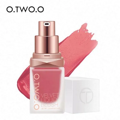 New O.TWO.O Liquid Private Label Long Lasting 4 Color Rose Makeup Blush