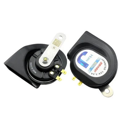 Loud Car Horn for Car 12v Horn Universal 118dB Waterproof Snail Horn Dual Tone Car Accessory