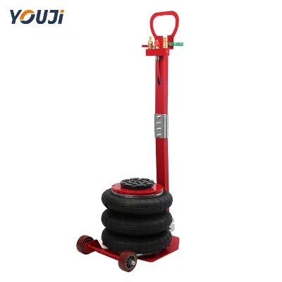 High Quality 3 Ton Triple Bag Air Pneumatic Jack Heavy Duty Jacking Compressed Air for Car Repairing