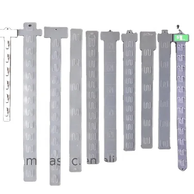 Store Goods Hanging Plastic Display Strips Support for Printing