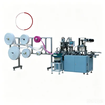 High Speed Full-Automatic Circular PP Fibre Membrane Manufacturing Machine for 2091 2078 2097 Mask Filters Air Compressor Filter