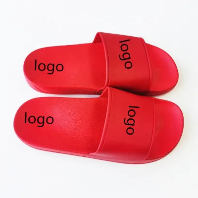 Customize Hotel Slide Sandal, Pvc Eva Mens Slide Footwear Sandal Custom logo Slide Sandal Men Slipper