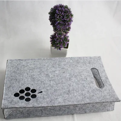New Design Grey Felt Wine Storage Bag Practical for Daily Use