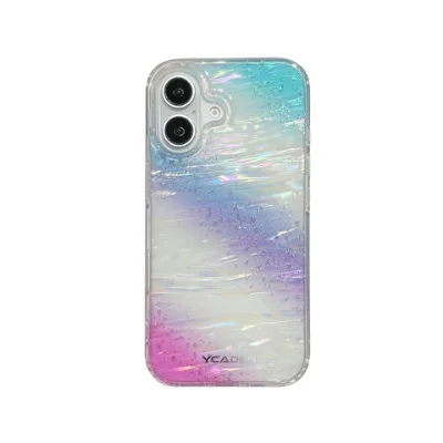 Hot selling YCADEN IMD Processing star river pattern anti-scartch cand large camera hole smooth touch feeling mobile phone case