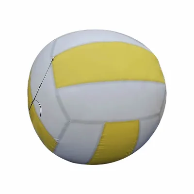 Huge Inflatable Volleyball Sport Balloon for Game Display Decoration Flying Globe Inflatables LED Lighted Magic Volleyball