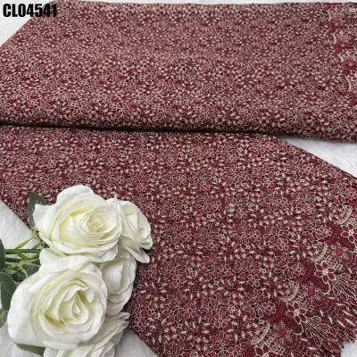 High Quality Swiss Cotton Voile Lace with Tulle Embroidery Swiss Lace Pattern Sustainable African Lace Fabric