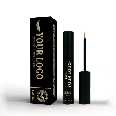 Korean Cosmetic Eyelashes Grow Liquid Lash Extension Mascara Custom Prostaglandin Vegan Eyelash and Eyebrow Growth Oil Serum