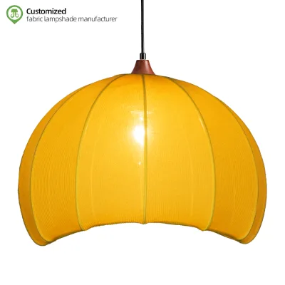 Hanging Lampshade Dome Light Cover Room Lightshade Orange Round Ball Shaped Pendant Lamp Shade