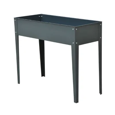 New style Galvanized steel raised garden bed for vegetable flower planter edge
