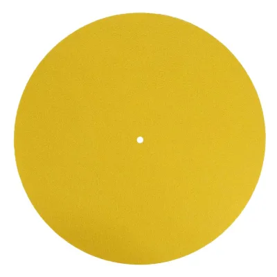 12 Inches Anti-Static Turntable Slipmat Vinyl Record Player Black Turntable Lab Mat