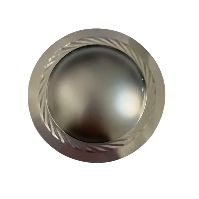 Chinese Manufacturer Remplacement Tweeter Accessories Speaker 44.4mm Titanium Diaphragm Dome Silver
