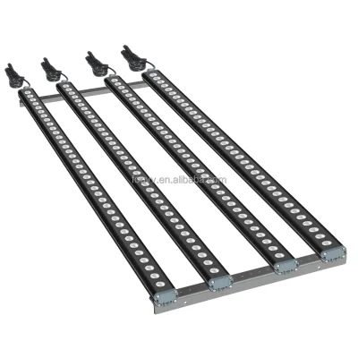WiFi LED Aquarium Light Kit Coral Reef Tank Install with Rotation Bracket & Splicing Rod for Fish Coral Reef Tank