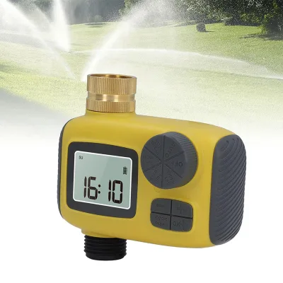 J&R Smart Automated Ball Vale Farm Water Irrigation Sprinkler Timer with Intelligent Irrigation System