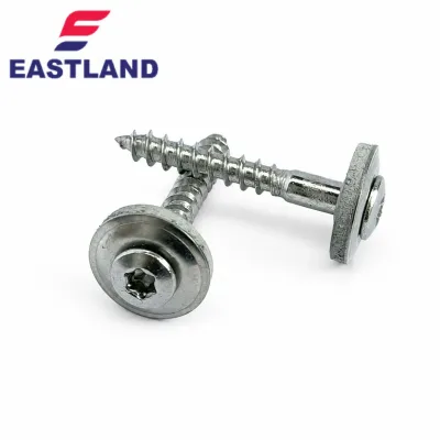 Torx Raised Countersunk Self-Tapping Roofing Screw with EPDM Washer for Timber Cladding
