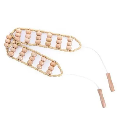 Portable Home Back Pulling Bar Massager Health Sports Outdoor Fitness Bodybuilding Running Tool